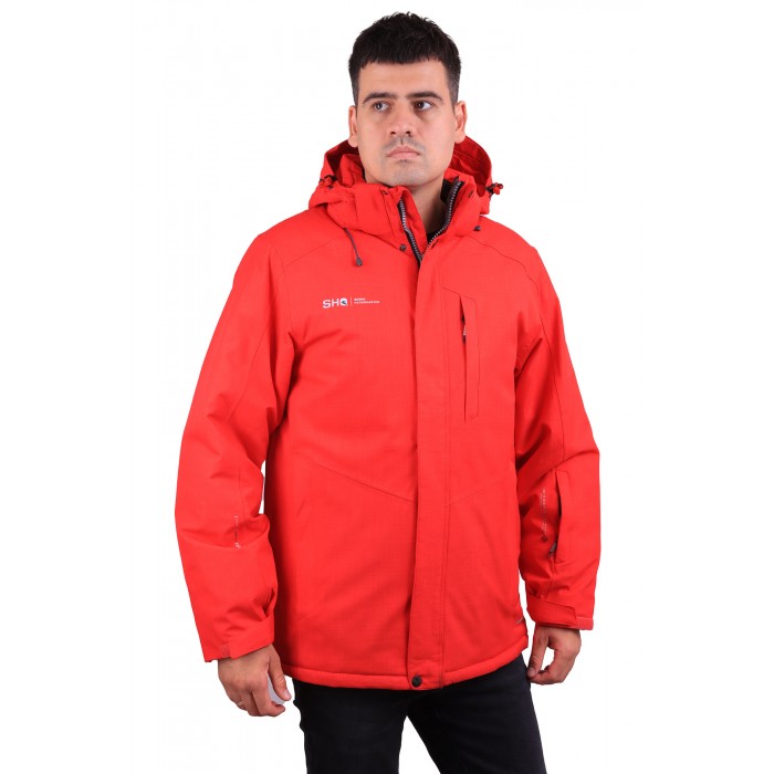 Мужская зимняя куртка Snow Headquarter A8607 Красная