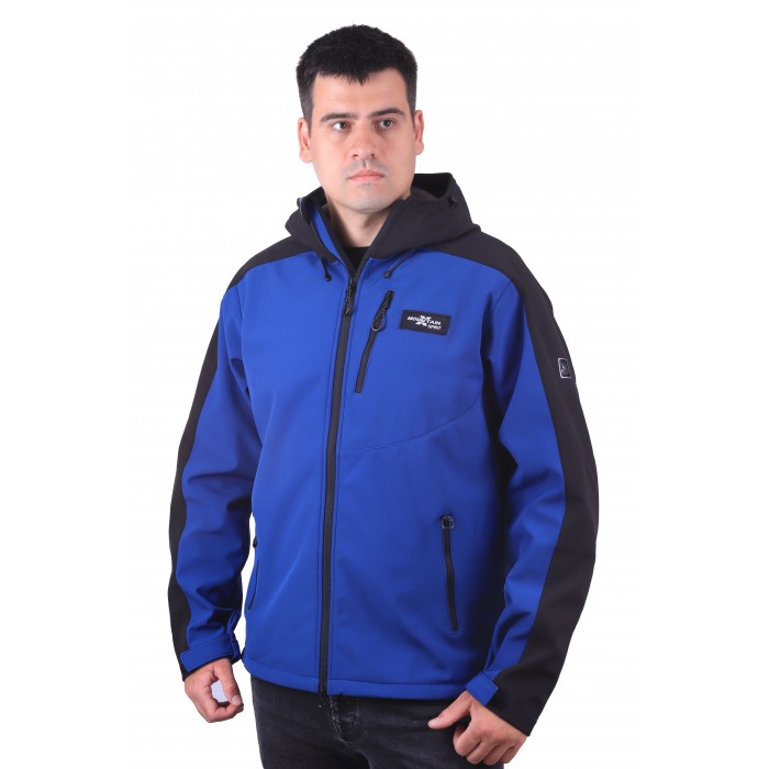 Чоловіча куртка Softshell X Mountain Spirit 1701 Синя Чоловіча куртка Softshell X Mountain Spirit 1701 Синя