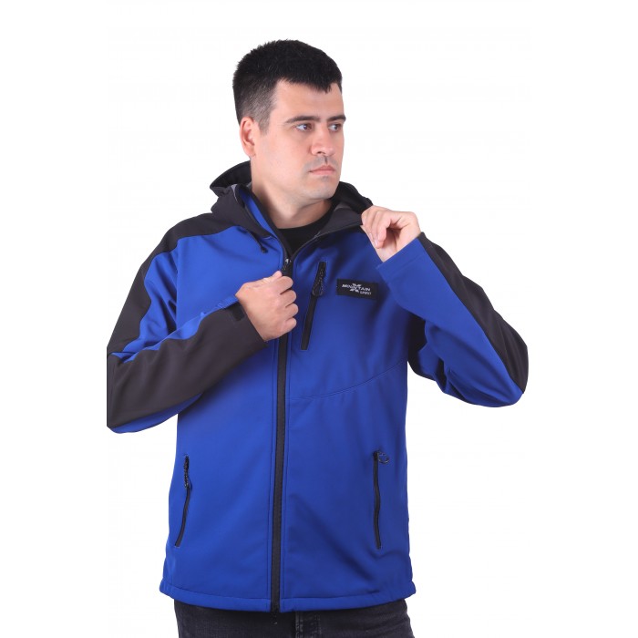 Чоловіча куртка Softshell X Mountain Spirit 1701 Синя