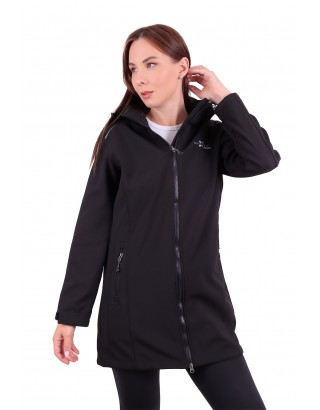 Женская Softshell ветровка XMountainSpirit 17037 (Черная)