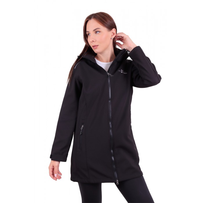 Жіноча Softshell куртка XMountainSpirit 17037 Чорна