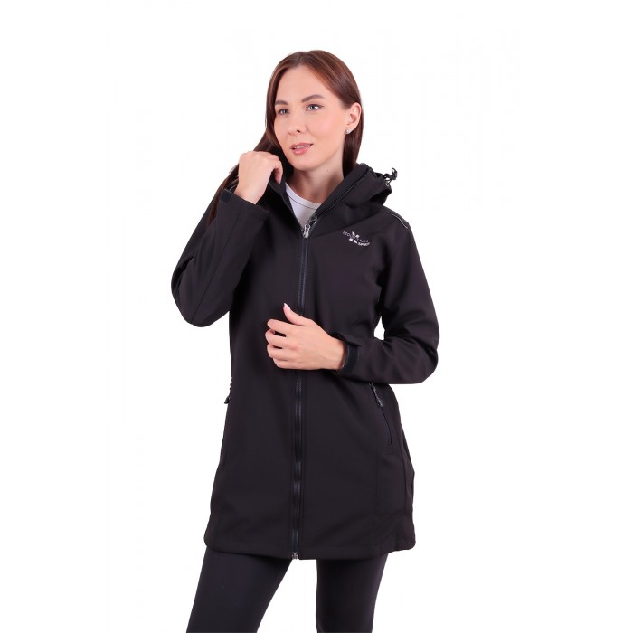Жіноча Softshell куртка XMountainSpirit 17037 Чорна