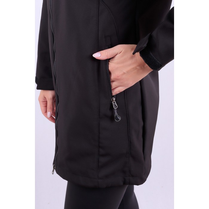 Жіноча Softshell куртка XMountainSpirit 17037 Чорна