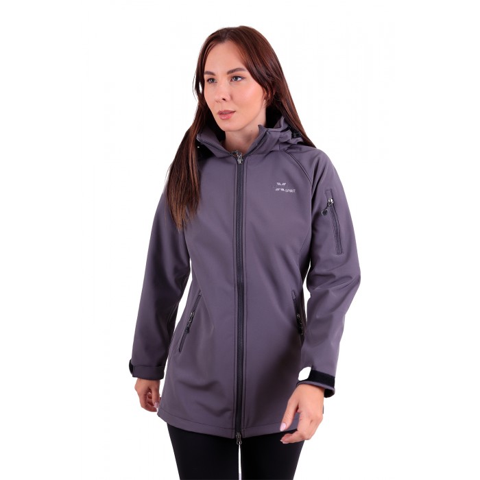 Жіноча ветровка SoftShell XMountain Spirit 1809 Сіра