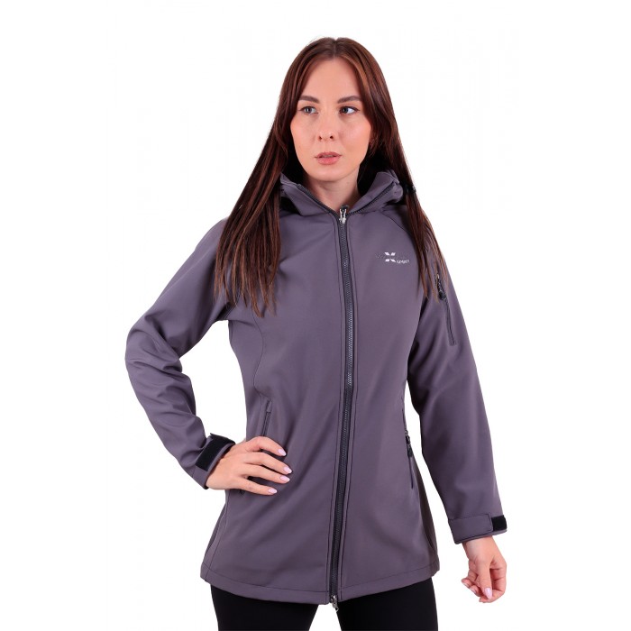 Жіноча ветровка SoftShell XMountain Spirit 1809 Сіра