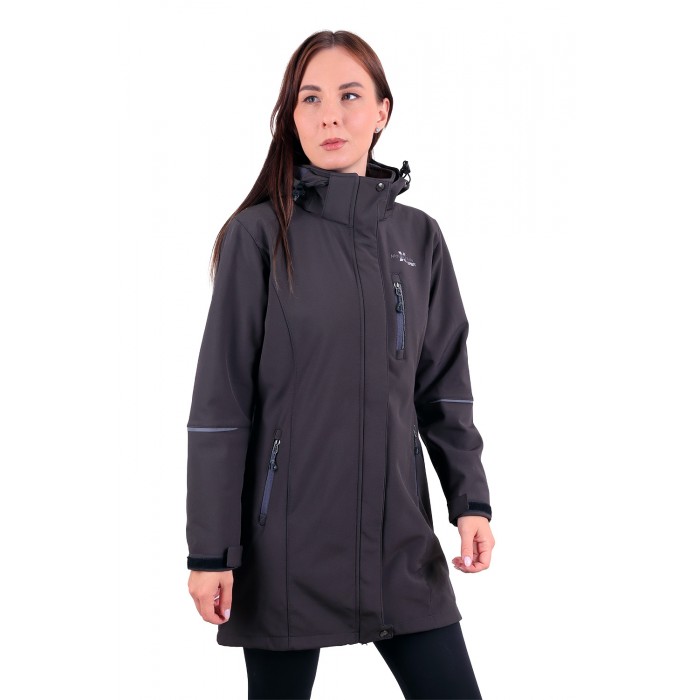 Жіноча Софтшел ветровка Windstopper X Mountain Spirit 1813 Сіра